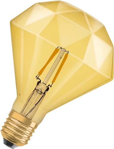 OSRAM Vintage 1906 LED Diamond Filament - 4.5W E27 Kaarslicht 2500K | Vervangt 40W