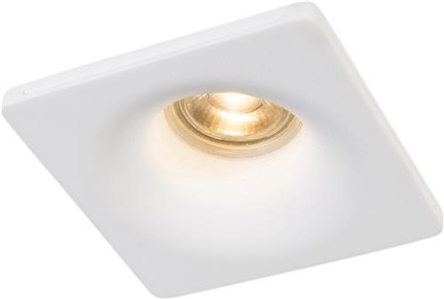 QAZQA gypsy - Moderne Inbouwspot - 1 lichts - L 12 cm - Wit - Woonkamer | Slaapkamer | Keuken