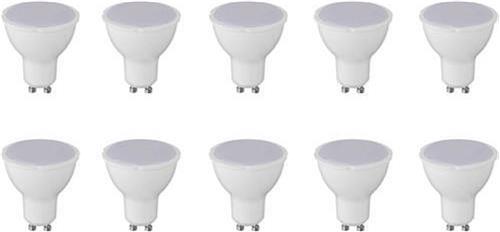 LED Spot 10 Pack - Aigi - GU10 Fitting - 6W - Natuurlijk Wit 4200K