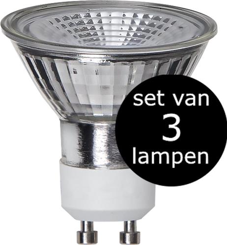 Star Trading - 3-Pack | LED - Spot - GU10 - 3.2W - Extra Warm Wit - 2700K