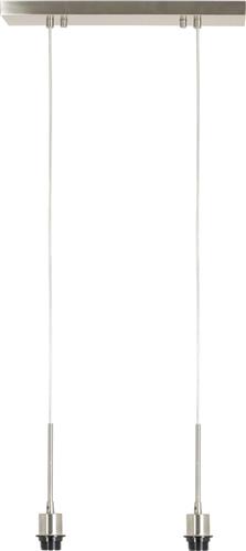 Light & Living Pendel  SITKA 2L 48x120 cm  -  nikkel satijn