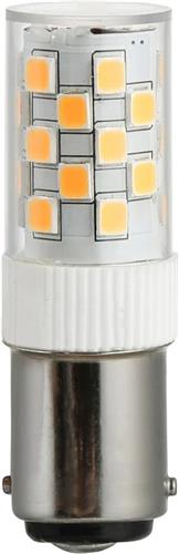 SPL LED Buislamp Ba15d 3.5W 3000K 380lm 230V - Helder - Warm Wit