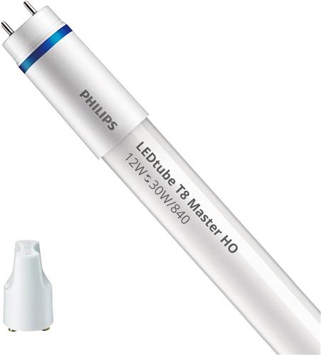 Philips - LED Buis T8 MASTER (EM/Mains) High Output 12W 1575lm - 840 Koel Wit | 90cm - Vervangt 30W
