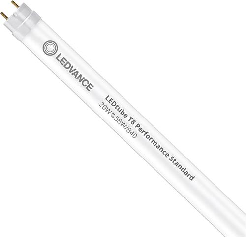 Ledvance LED Buis T8 Performance (EM/Mains) Standard Output 20W 3100lm - 840 Koel Wit | 150cm - Vervangt 58W