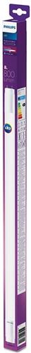 Philips LEDtube T8 Ecofit (Mains) 8W 800lm - 840 Koel Wit | 60cm - Vervangt 18W