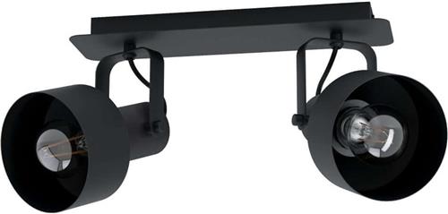 EGLO Casibare Spot - E27 - 33,5 cm - Zwart