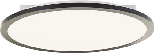 BRILLIANT LED-plafondpaneel, 42 cm, 2400 lm, 4000 K, aluminium, zwart
