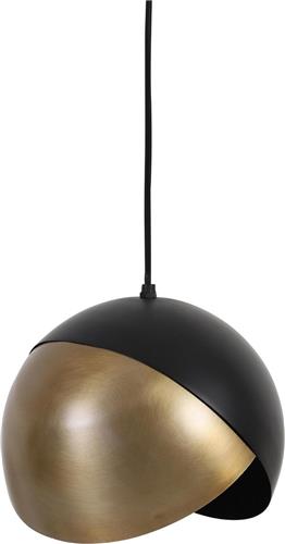 Light & Living Namco Hanglamp - Antiek Brons/Zwart - Ø25x21cm