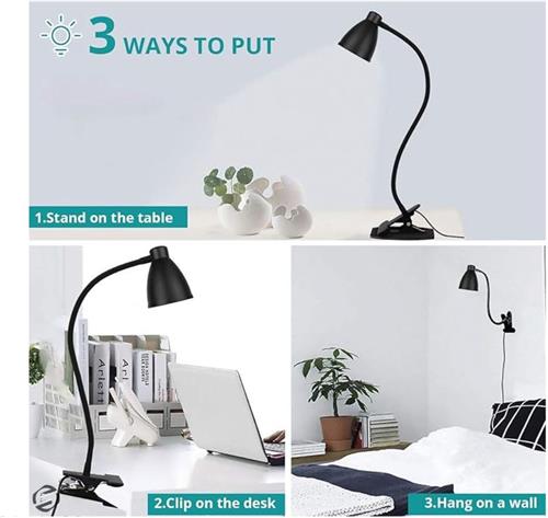 Equivera Pianolamp - LED Pianoverlichting - Leeslampje - Vleugellamp - Perfect voor Piano Orkest - Verschillende Standen