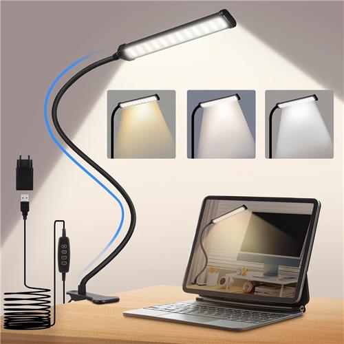 Solacis Leeslampje voor in bed - Leeslampje voor boek - Leeslampje slaapkamer - Kind - Volwassenen - Must have voor in uw kamer!