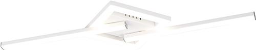 LED Plafondlamp - Plafondverlichting - Trion Aile - 17W - Natuurlijk Wit 4000K - Draaibaar - Mat Wit - Metaal