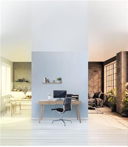 LEDVANCE armatuur voor plafond, SunHome panelen / 35 W, 220- 240 V, stralingshoek: 110, Tunable White, 2200 - 5000 K, materiaal behuizing: aluminium, IP20 1-pack