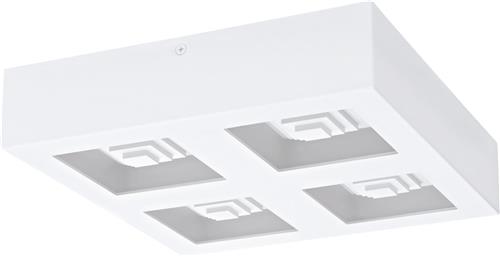 EGLO Ferreros Plafond- en Wandlamp - LED - 27 cm - Wit