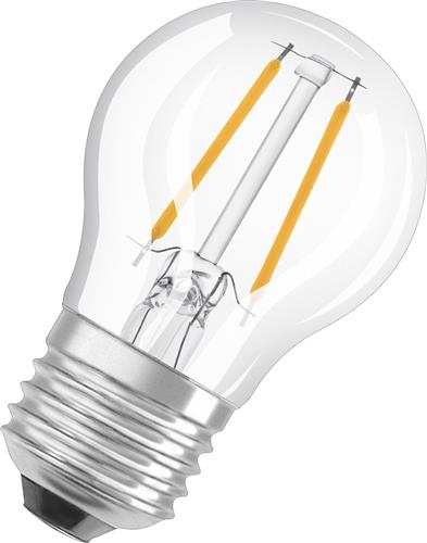OSRAM 4058075434080 LED-lamp Energielabel F (A - G) E27 Peer 2.5 W = 25 W Koudwit 1 stuk(s)
