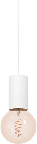 EGLO Pozueta 1 Hanglamp - E27 - Ø 6,5 cm - Wit - Staal