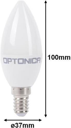 LED lamp E14 3.7W 220V C37 180° - Warm wit licht - Overig - Wit Chaud 2300K - 3500K - SILUMEN