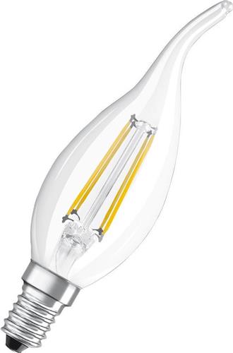 Osram Classic LED E14 Kaars Filament Helder 4W 470lm - 827 Zeer Warm Wit | Vervangt 40W
