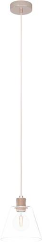 EGLO Copley Hanglamp - E27 - Ø 20 cm - Roségoud