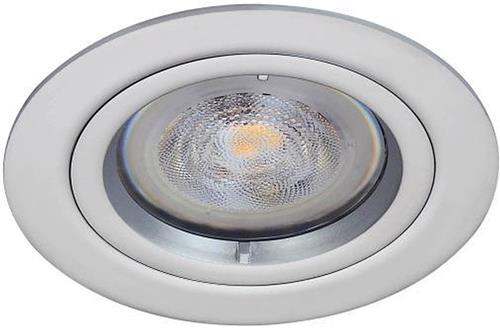 Platte inbouwspot Beka -Rond Chrome -Extra Warm Wit -Dimbaar -3.8W -RTM Lighting LED