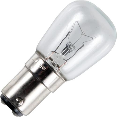 Schiefer BA15d Buis Gloeilamp | 25W 2700K 200lm 30V | Dimbaar