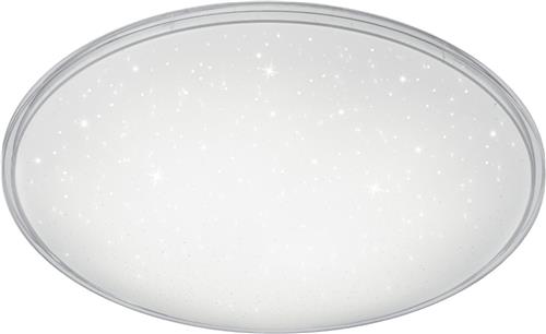 LED Plafondlamp - Trion Kanimo - 21W - Natuurlijk Wit 4000K - Dimbaar - Rond - Mat Wit - Kunststof