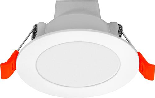 LEDVANCE Armatuur: voor plafond, SMART RECESS DOWNLIGHT TW AND RGB / 4 W, 22-24- V, stralingshoek: 11-, Tunable White, 27-65- K, body materiaal: polyprophylene (pp)/polyamid, IP2-