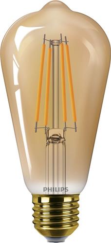 Philips LED Edison Goud - 35 W - E27 - Extra warmwit licht