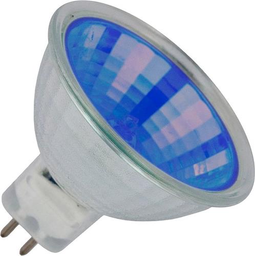 Schiefer GU5,3 MR16 Halogeen Spot | 50W 12V Blauw 38° Ø50mm | Dimbaar