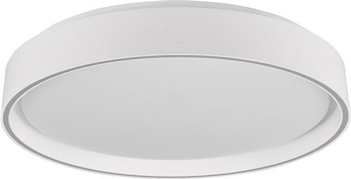 LED Plafondlamp - Plafondverlichting - Torna Lesi - 24W - Dimbaar - Aanpasbare Kleur - Afstandsbediening - Rond - Mat Wit - Kunststof