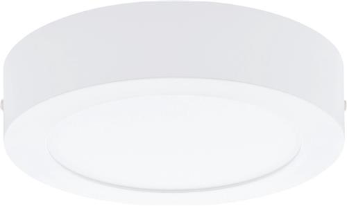 EGLO Fueva 1 - Opbouwspot - LED - Ø170 - Wit - 3000K - 1200lm