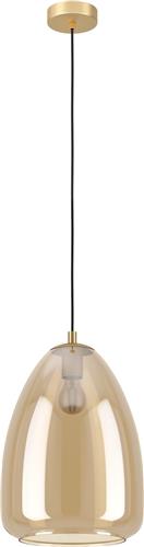 EGLO Alobrase Hanglamp - E27 - Ø30 cm - Geelkoper/Amber