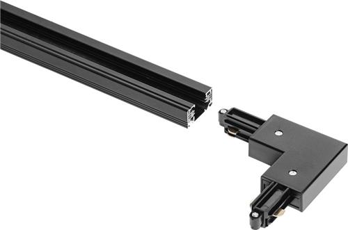 LEDVANCE TRACKLIGHT 9-Â° hoekconnector, zwart, optioneel