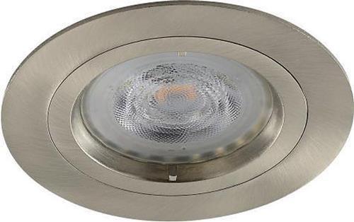 LED inbouwspot Edin -Rond RVS Look -Sceneswitch -Dimbaar -5W -Philips LED