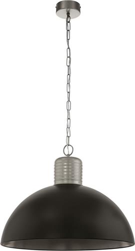 EGLO Coldridge Hanglamp - E27 - Aluminium;Staal - Grijs