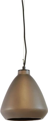 Light & Living Hanglamp Desi - Brons - Ø22.5cm - Modern - Hanglampen Eetkamer, Slaapkamer, Woonkamer