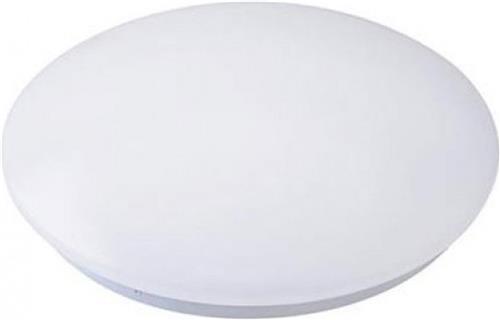 LED Plafondlamp - Basic - Opbouw Rond 15W - Natuurlijk Wit 4200K - Mat Wit Aluminium - Ø230mm