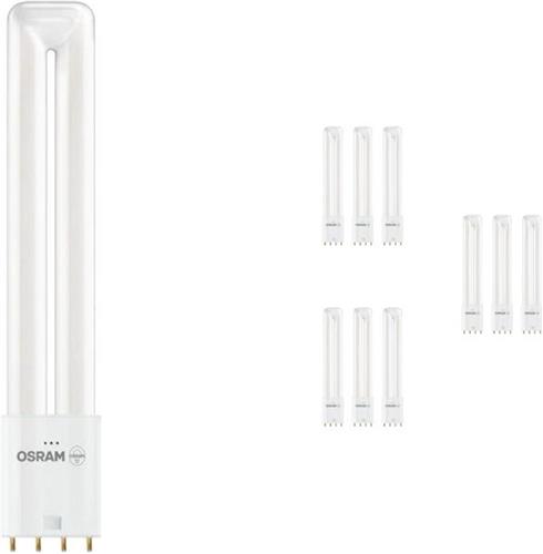 Voordeelpak 10x Ledvance Dulux-L LED 8W - 830 Warm Wit | Vervangt 18W