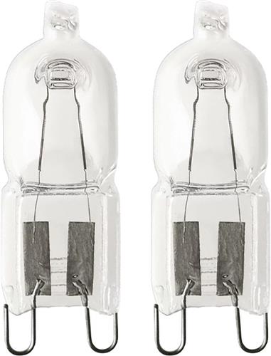 Osram G9 Halogeenlamp 20W (25W) - 235lm 230V - Halogeen Lampjes Insteek - Warm Wit Licht - Dimbaar - Per 2 Halogeenlampen