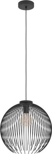 EGLO Venezuela Hanglamp - E27 - Ø 40 cm - Zwart