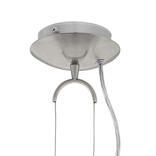 EGLO Pacheco - Hanglamp - 1 Lichts - Nikkel-Mat, Chroom