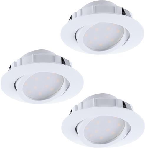 EGLO Pineda - Inbouwarmatuur - 3 Lichts - Wit