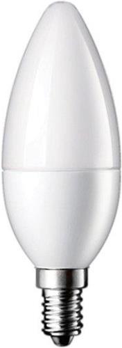 E14 LED-lamp 6W 220V C37 180 ° dimbaar - Wit licht - Overig - Unité - Wit Neutre 4000K - 5500K - SILUMEN