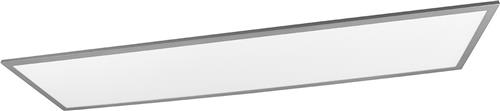 LED Plafondlamp - Plafondverlichting - Trion Alina - 34W - Warm Wit 3000K - Mat Titaan - Aluminium - 120cm