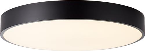 Brilliant Slimline - Plafondlamp - LED 36W - CCT - Zwart