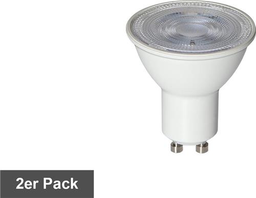 Star Trading LED-spot 'Spotlight Basic', 2-pak, GU10, 2W, 170lm, warm wit