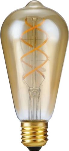 SPL E27 LED Edison Lamp | 5W Goud 2200K 220V/240V 822 | 360° Ø64mm Dimbaar