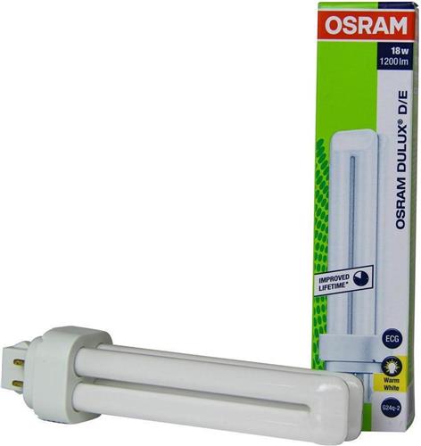 Osram Dulux D/E - 18W 830 Warm Wit - 4-Pin