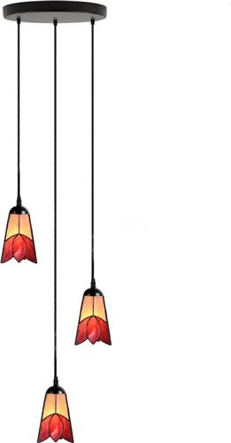 Art Deco Trade - Tiffany Kroonluchter Fleur de Vanneau Kievitsbloem 3