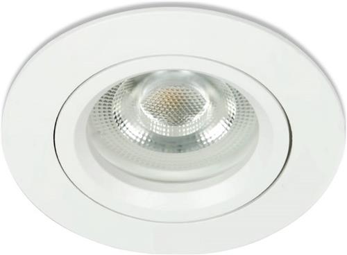 LED Mini inbouwspot Olav -Rond Wit -Warm Wit -Dimbaar -3.6W -Star Trading LED