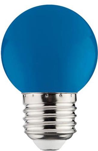 LED Lamp E27 - Kozolux Romba - Blauw Gekleurd - 1W